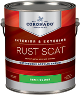 Chapman's Paint Warehouse Rust Scat Waterborne Acrylic Enamel is suitable for interior or exterior use. Engineered for metal surfaces, it also adheres to primed masonry, drywall, and wood. It has tenacious adhesion and provides excellent color and gloss retention.boom