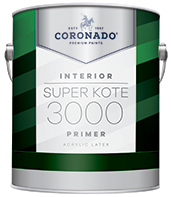 Chapman's Paint Warehouse Super Kote 3000 Primer is an easy-to-apply primer optimized for high productivity jobs. Super Kote 3000 is ideal for use in rental properties. This high-hiding, fast-drying primer provides a strong foundation for interior drywall and cured plaster and can be topcoated with latex or oil-based paint.boom