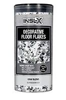 Chapman's Paint Warehouse Transform any concrete floor into a beautiful surface with Insl-x Decorative Floor Flakes. Easy to use and available in seven different color combinations, these flakes can disguise surface imperfections and help hide dirt.

Great for residential and commercial floors:

Garage Floors
Basements
Driveways
Warehouse Floors
Patios
Carports
And moreboom